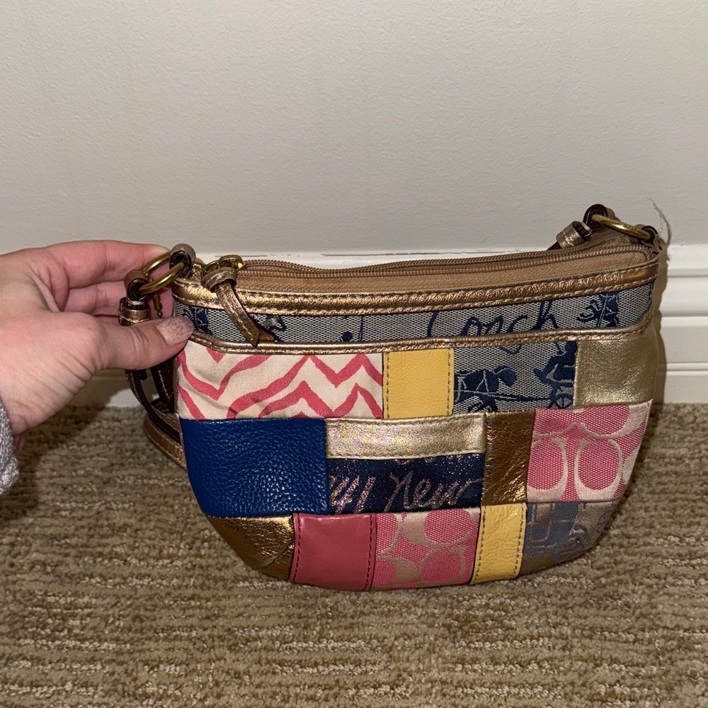 Coach Patchwork Crossbody Bag - image 2